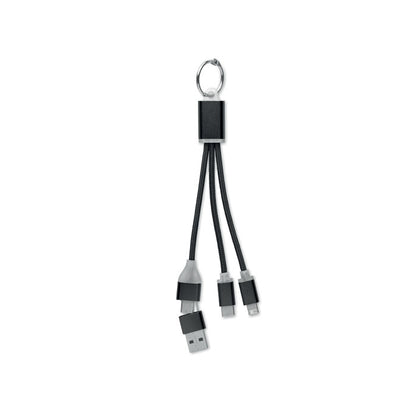 Sleutelhanger met oplaadkabel (alleen op aanvraag)