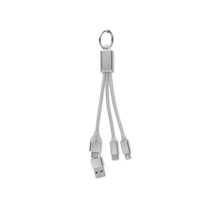 Sleutelhanger met oplaadkabel (alleen op aanvraag)